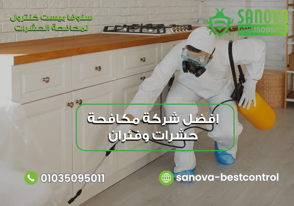 افضل شركة مكافحة حشرات وفئران لخدمة آمنة وفعالة خدمات مكافحة الحشرات والفئران مع سنوفا بست كنترول 01035095011