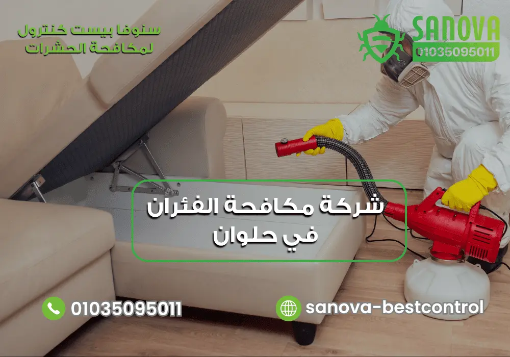 شركة مكافحة الفئران في حلوان | سنوفا 01035095011 شركة مكافحة القوارض في حلوان مع سنوفا بست كنترول 01035095011