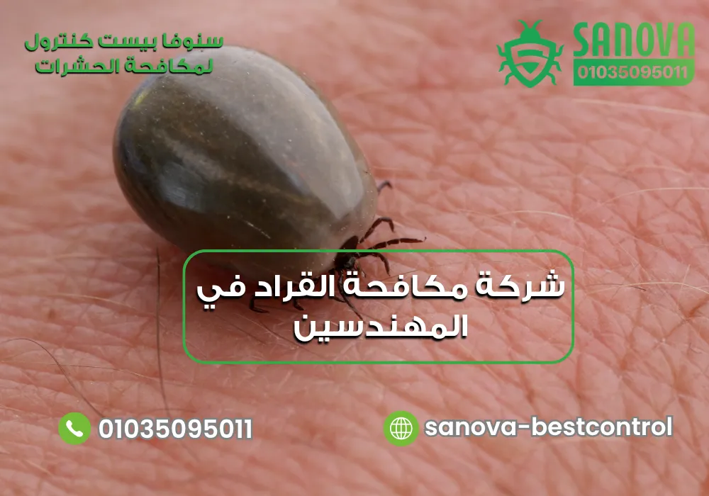 شركة مكافحة القراد في المهندسين | سنوفا 01035095011 إبادة القراد من المنزل مع سنوفا بست كنترول 01035095011