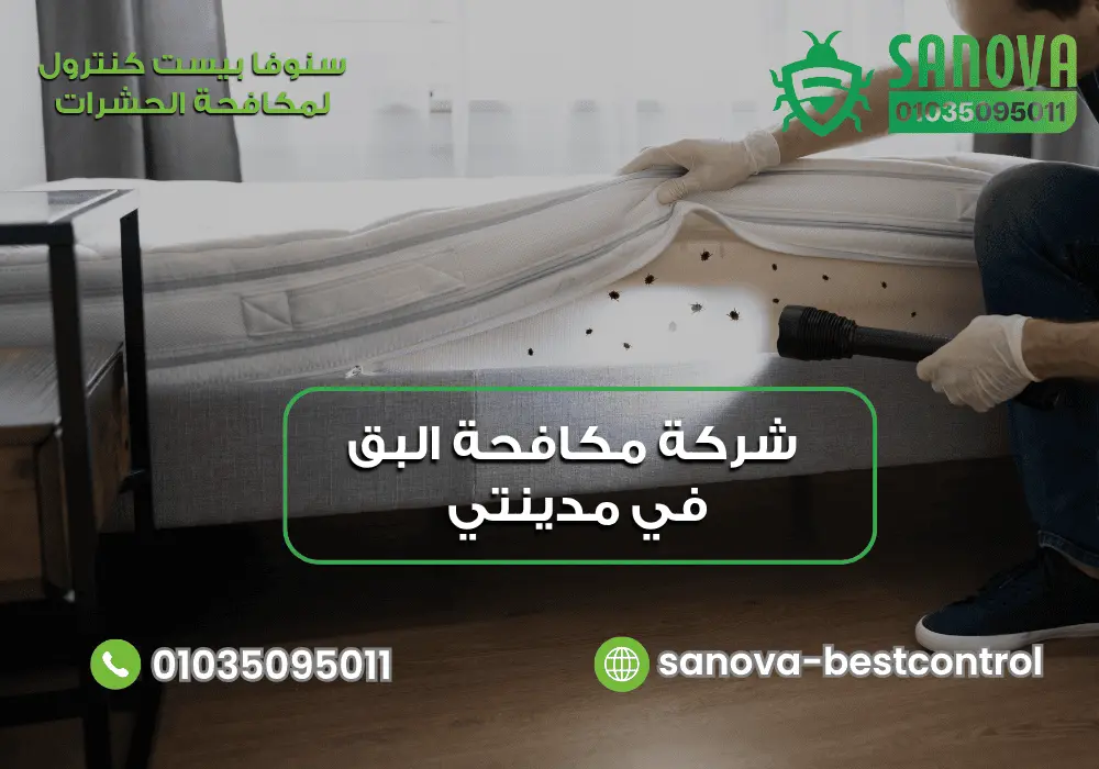 شركة مكافحة البق في مدينتي | سنوفا 01035095011 شركة رش البق في مدينتي مع سنوفا بست كنترول 01035095011