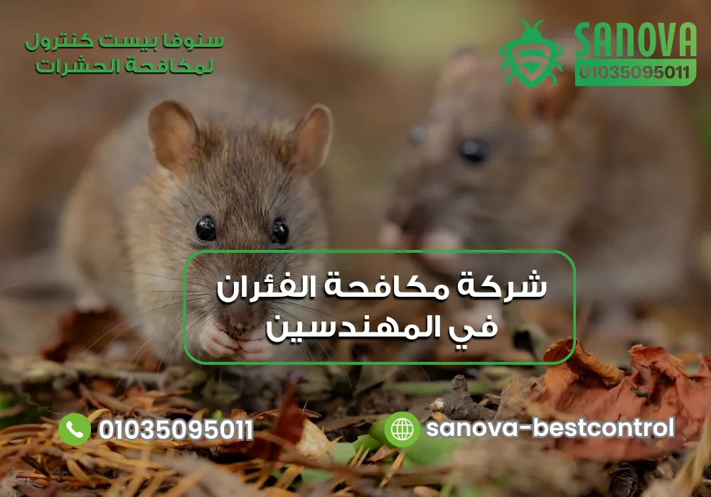 رقم شركة مكافحة الفئران في المهندسين مع سنوفا بست كنترول 01035095011