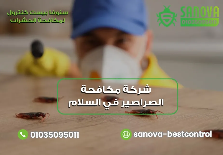 شركة مكافحة الصراصير في السلام