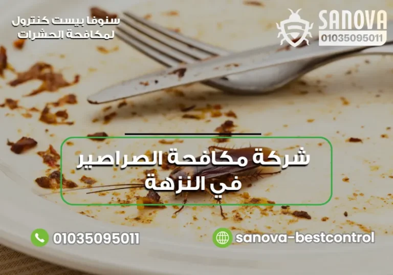 شركة مكافحة الصراصير في النزهة | سنوفا 01035095011 شركة مكافحة الصراصير في النزهة | سنوفا 01035095011